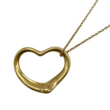 ティファニー TIFFANY＆CO オープンハートネックレス ゴールド 18K ジュエリー