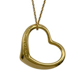 ティファニー TIFFANY＆CO オープンハートネックレス ゴールド 18K ジュエリー