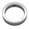 ブルガリ BVLGARI ダブルロゴダイヤリング ホワイトゴールド 750 ジュエリー