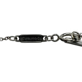 ティファニー TIFFANY＆CO Tスマイルネックレスミニ ホワイトゴールド Au750/ブルートパーズ ジュエリー