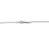 ティファニー TIFFANY＆CO レターイニシャルネックレス プラチナ Pt950/ダイヤモンド ジュエリー