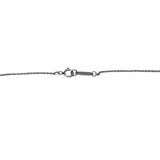ティファニー TIFFANY＆CO レターイニシャルネックレス プラチナ Pt950/ダイヤモンド ジュエリー