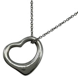 ティファニー TIFFANY＆CO オープンハートネックレス プラチナ Pt950/サファイア ジュエリー