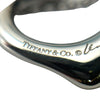ティファニー TIFFANY＆CO オープンハートネックレス プラチナ Pt950/サファイア ジュエリー