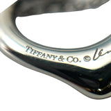 ティファニー TIFFANY＆CO オープンハートネックレス プラチナ Pt950/サファイア ジュエリー