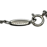ティファニー TIFFANY＆CO オープンハートネックレス プラチナ Pt950/サファイア ジュエリー