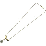 ミキモト MIKIMOTO パールネックレス ゴールド K18 ジュエリー