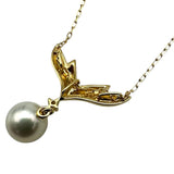 ミキモト MIKIMOTO パールネックレス ゴールド K18 ジュエリー