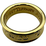 ティファニー TIFFANY＆CO 1837ナローリング ゴールド 750 ジュエリー