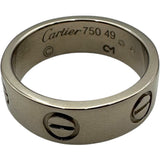 カルティエ Cartier ラブリング ホワイトゴールド 750 ジュエリー
