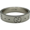 グッチ GUCCI アイコンリング ホワイトゴールド 750 ジュエリー