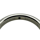 ティファニー TIFFANY＆CO スタッキングバントリング プラチナ PT950/ダイヤモンド ジュエリー