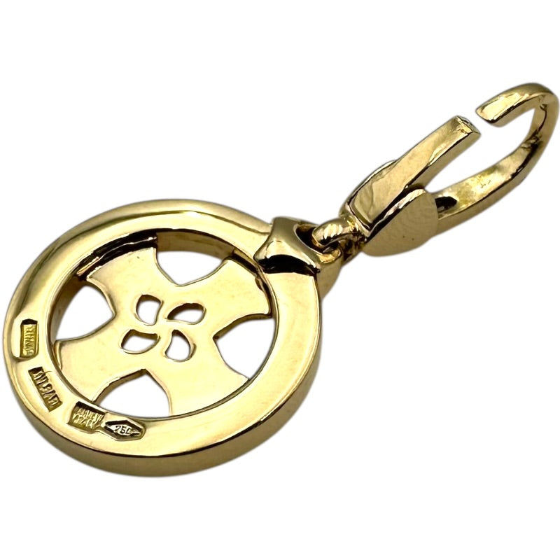 ブルガリ BVLGARI トンドクロスペンダントトップ ゴールド 750