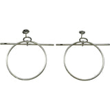 エルメス HERMES ループピアスMM シルバー Ag925 ジュエリー