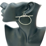 エルメス HERMES ループピアスMM シルバー Ag925 ジュエリー