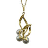 ミキモト MIKIMOTO パールネックレス ゴールド K18 ジュエリー