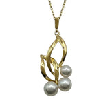 ミキモト MIKIMOTO パールネックレス ゴールド K18 ジュエリー
