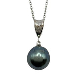 ミキモト MIKIMOTO ペルリータネックレス ホワイトゴールド K18WG ジュエリー