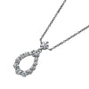 ハリーウィンストン HARRY WINSTON ループネックレス プラチナ Pt950 ジュエリー