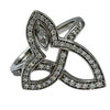ハリーウィンストン HARRY WINSTON リリークラスターリング プラチナ Pt950 ジュエリー