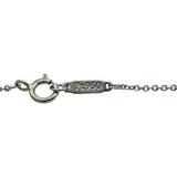 ティファニー TIFFANY＆CO ビクトリアスモールネックレス プラチナ Pt950/ダイヤモンド ジュエリー