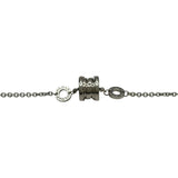 ブルガリ BVLGARI ビーゼロワンエレメントブレスレット ホワイトゴールド 750 ジュエリー