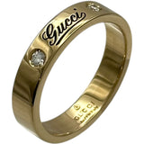 グッチ GUCCI アイコンプリントリング ゴールド 750/ダイヤモンド ジュエリー