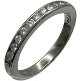 ティファニー TIFFANY＆CO チャネルリング プラチナ Pt950/ダイヤモンド ジュエリー