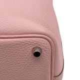 エルメス HERMES ピコタンロックPM U刻 ローズサクラ/シルバー金具 トリヨン レディース ハンドバッグ