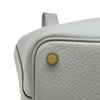 エルメス HERMES ピコタンロックPM B刻印　(2023年製) ブルーペール ゴールド金具 トリヨンクレマンス レディース ハンドバッグ