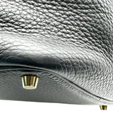 エルメス HERMES ピコタンロックPM U刻 ブラック ゴールド金具 トリヨン レディース ハンドバッグ