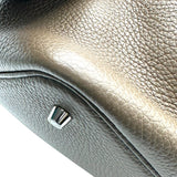 エルメス HERMES ピコタンロックMM U刻 エトゥープ シルバー金具 トリヨン レディース ハンドバッグ