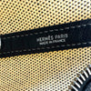 エルメス HERMES ガーデンジップMM □A刻 ブラック/アイボリー シルバー金具 トワル レディース トートバッグ