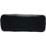 エルメス HERMES ガーデンジップMM □A刻 ブラック/アイボリー シルバー金具 トワル レディース トートバッグ