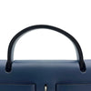 エルメス HERMES エールバッグPM □G刻 ネイビー シルバー金具 トワル レディース ショルダーバッグ