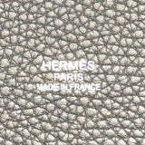 エルメス HERMES ピュールサングル W刻 ブラック シルバー金具 トワル レディース トートバッグ