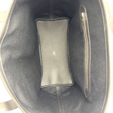 エルメス HERMES ピュールサングル W刻 ブラック シルバー金具 トワル レディース トートバッグ