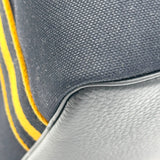 エルメス HERMES ピュールサングル W刻 ブラック シルバー金具 トワル レディース トートバッグ