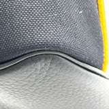 エルメス HERMES ピュールサングル W刻 ブラック シルバー金具 トワル レディース トートバッグ