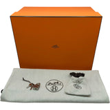 エルメス HERMES ピコタンロックPM K刻 ブルーグラシエ シルバー金具 トリヨン レディース ハンドバッグ
