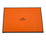 エルメス HERMES カルヴィ W刻 プロン シルバー金具 エバーカラー ユニセックス カードケース
