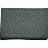 エルメス HERMES カルヴィ W刻 プロン シルバー金具 エバーカラー ユニセックス カードケース