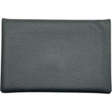 エルメス HERMES カルヴィ W刻 プロン シルバー金具 エバーカラー ユニセックス カードケース