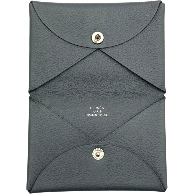 エルメス HERMES カルヴィ W刻 プロン シルバー金具 エバーカラー ユニ