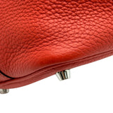 エルメス HERMES ピコタンロックPM R刻 ルージュビヴォワンヌ シルバー金具 トリヨン レディース ハンドバッグ