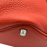エルメス HERMES ピコタンロックPM R刻 ルージュビヴォワンヌ シルバー金具 トリヨン レディース ハンドバッグ