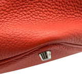 エルメス HERMES ピコタンロックPM R刻 ルージュビヴォワンヌ シルバー金具 トリヨン レディース ハンドバッグ