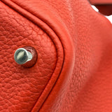エルメス HERMES ピコタンロックPM R刻 ルージュビヴォワンヌ シルバー金具 トリヨン レディース ハンドバッグ
