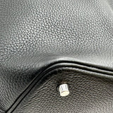 エルメス HERMES ピコタンロックMM Y刻 ブラック シルバー金具 トリヨン レディース ハンドバッグ