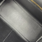 エルメス HERMES ケリー28 内縫い A刻 ブラック ゴールド金具 トゴ レディース ハンドバッグ